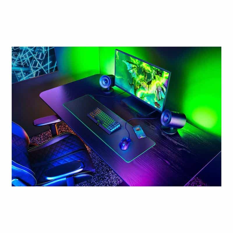 RAZER Nommo V2 Full-Range-2.1 Gaming-Lautsprecher mit Subwoofer für PC schwarz
