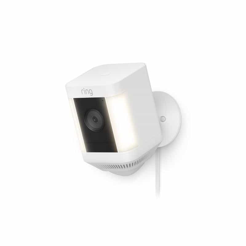 RING Spotlight Cam Plus - Plug-In - White 8SH1S2-WEU0 WLAN IP Überwachungskamera 1920 x 1080 Pi