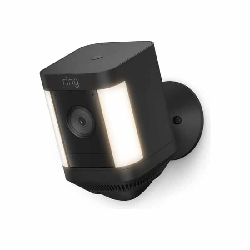 RING Spotlight Cam Plus - Battery - Black 8SB1S2-BEU0 WLAN IP Überwachungskamera 1920 x 1080 Pi