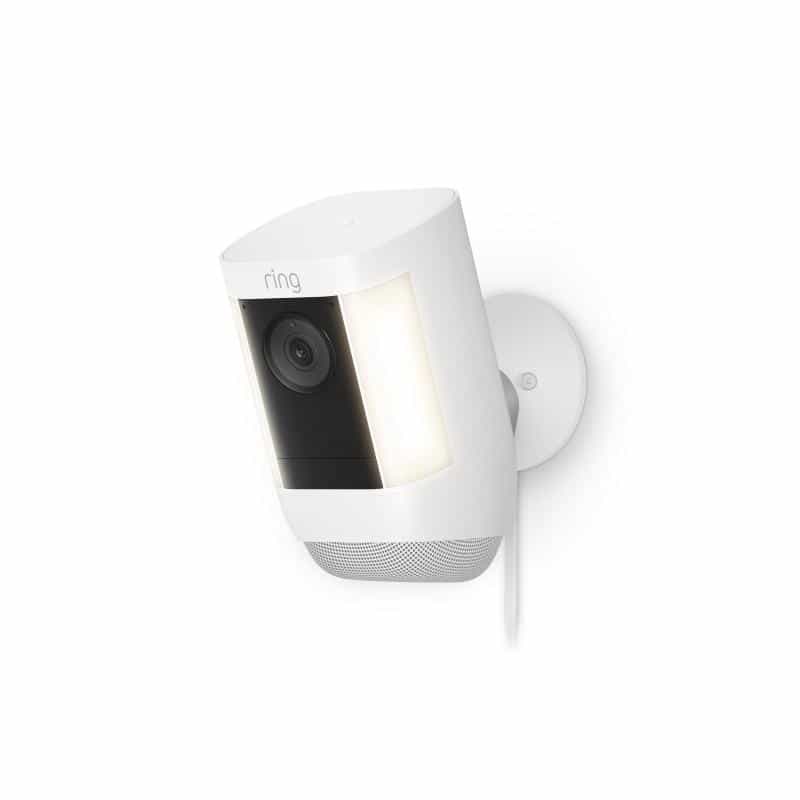 RING Spotlight Cam Pro - Plug-In - White 8SC1S9-WEU2 WLAN IP Überwachungskamera 1920 x 1080 Pix