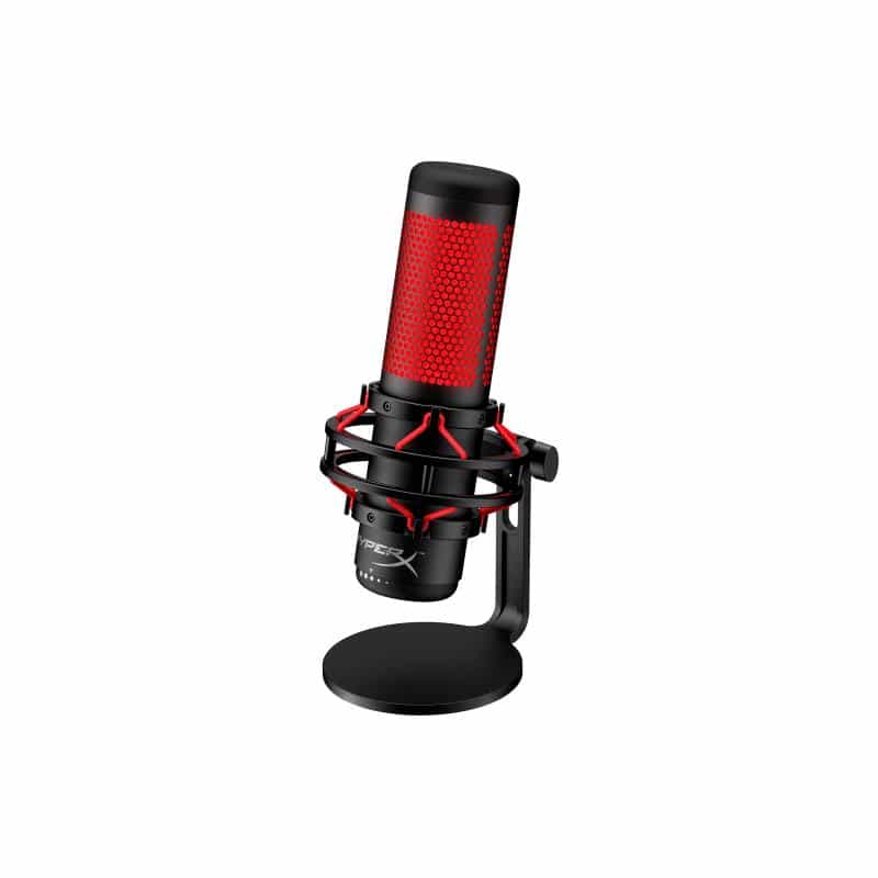 KINGSTON HyperX QuadCast(Schwarz, kabelgebunden, USB-A auf Mini USB-B)