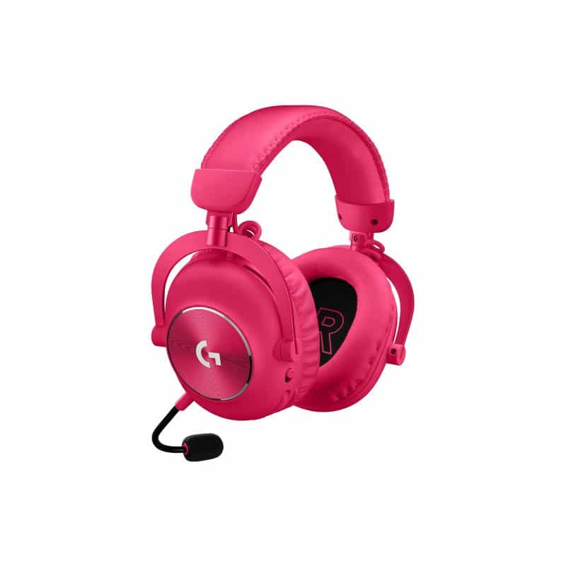 LOGITECH PRO X 2 LIGHTSPEED Wireless Gaming Headset - MAGENTA