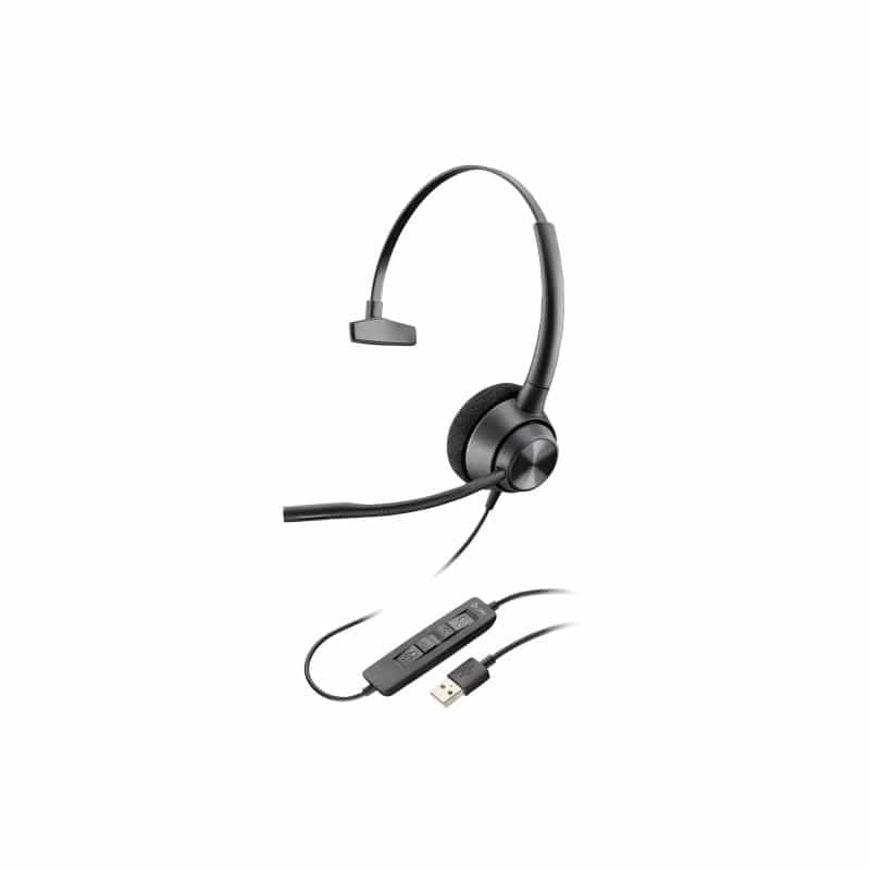 HP POLY EncorePro 310 Stereo USB-A Headset TAA