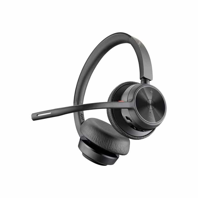 HP Poly Voyager 4320 USB-C Headset +BT700 Dongle +Charging Stand