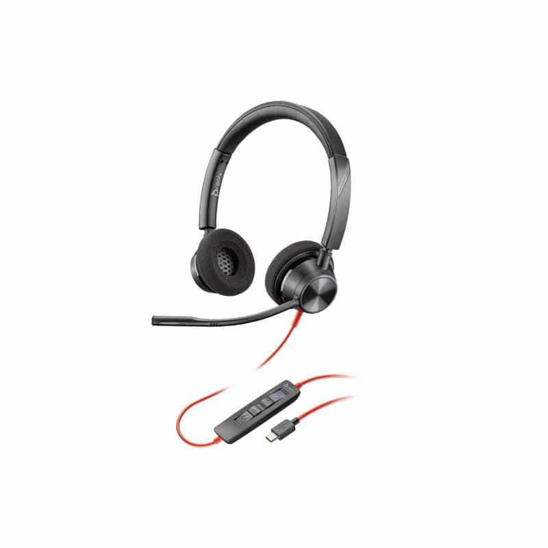 HP Poly Blackwire 3320 Microsoft Teams Certified USB-C Headset