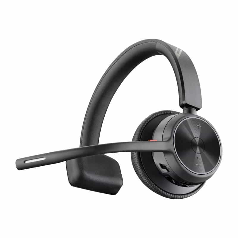 HP POLY Voyager 4310 USB-C Headset + BT700 Dongle + Ladestation