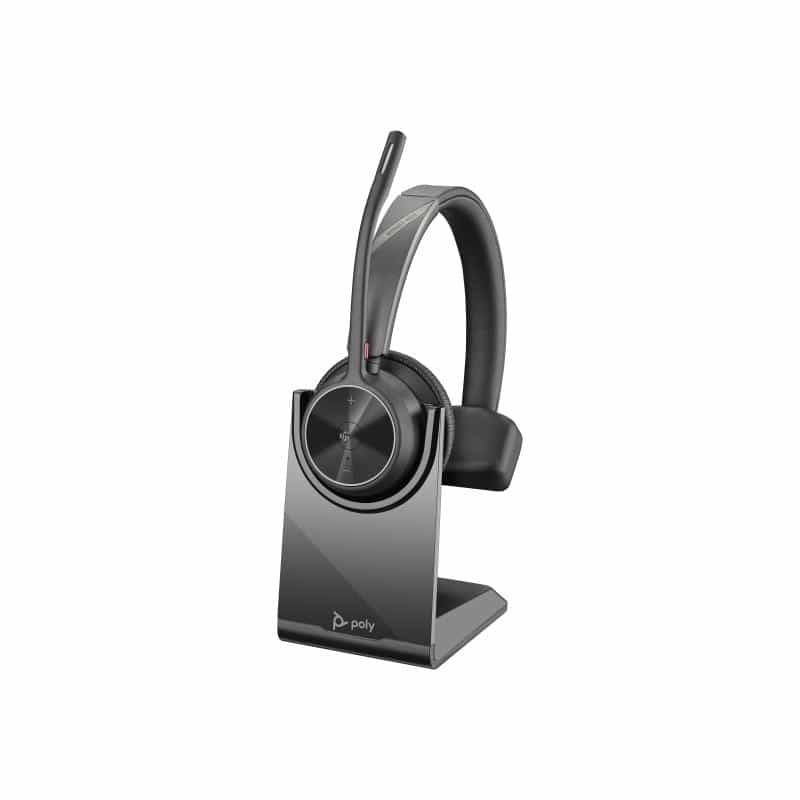 HP Poly Voyager 4310-M UC Headset + USB-A-an-USB-C-Kabel + BT700 Dongle (Retail)