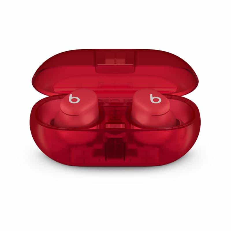 APPLE Solo Buds True Wireless In-Ear Kopfhörer Transparent Red
