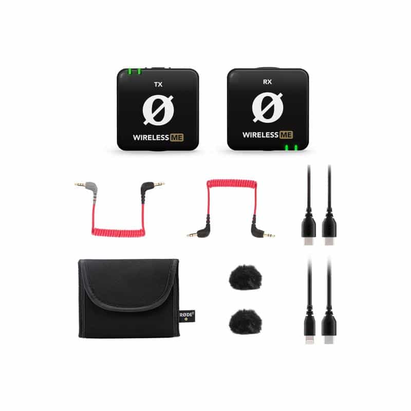 RODE Wireless ME (schwarz, USB-C, 3.5 mm Klinke)