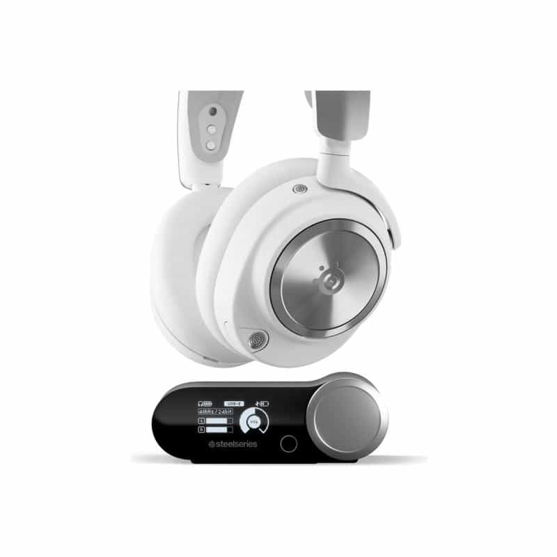 STEELSERIES Arctis Nova Pro Wireless P (weiß, ANC, USB-C, Klinke)