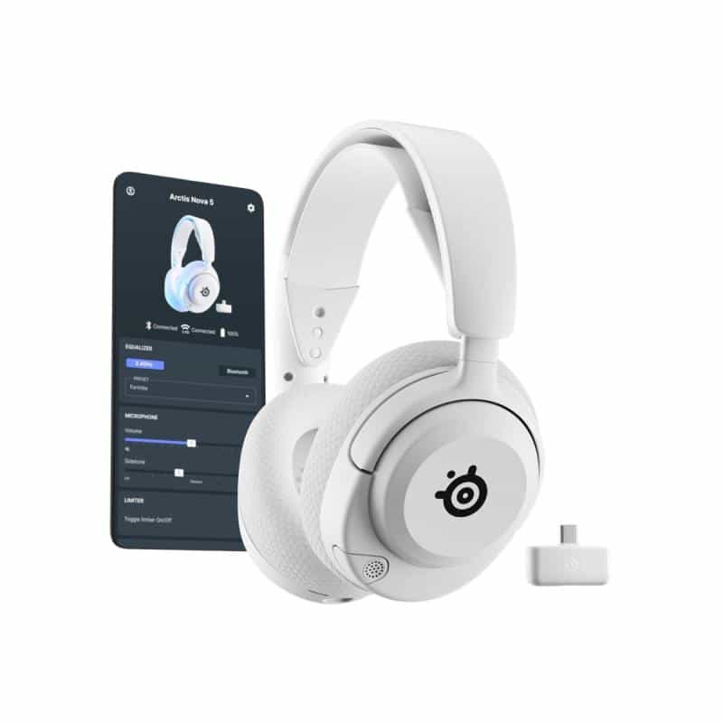 STEELSERIES Arctis Nova 5P Wireless (weiß)