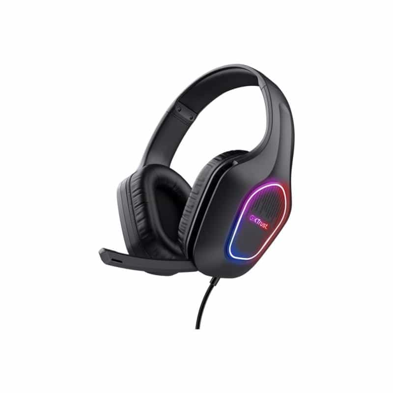 TRUST GXT416 ZIROX LED HEADSET BLK