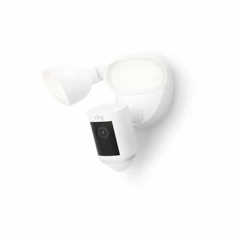 RING Floodlight Cam Wired Pro - 2024 weiß