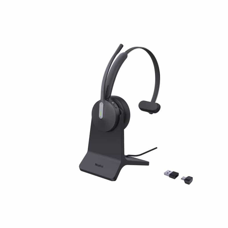 YEALINK Headset BH70 Mono Teams inkl. Ladeständer USB-C/A