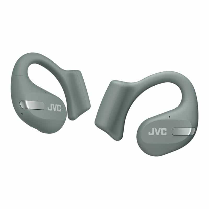 JVC HA-NP50T-G Nearphones Leichter Open Ear True Wireless Kopfhörer sage green