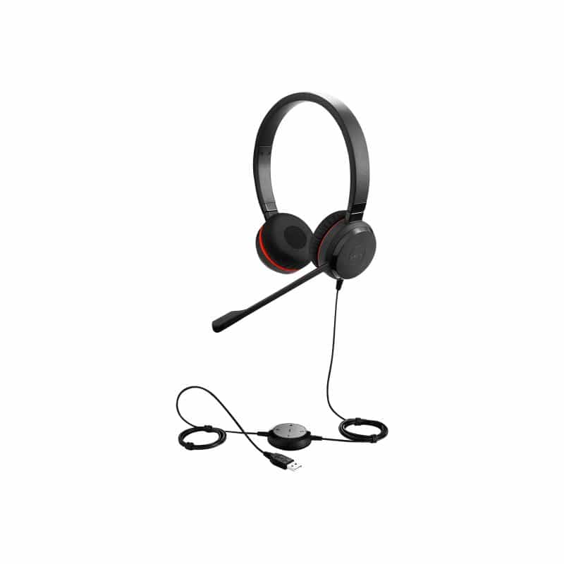 JABRA Evolve 30 II MS stereo - Headset - On-Ear