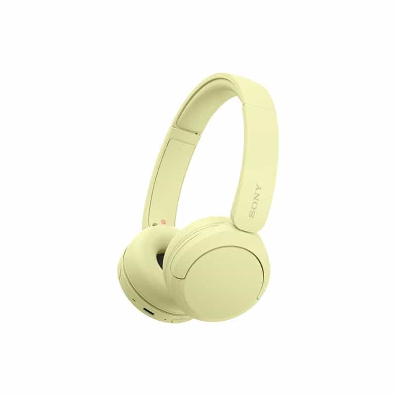 SONY WH-CH520 gelb Over Ear Kopfhörer mit Bluetooth