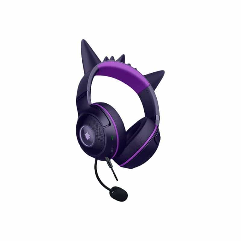 RAZER Kraken Kitty V2 Pokémon Gengar Edition - Kabelgebundenes Gaming Headset