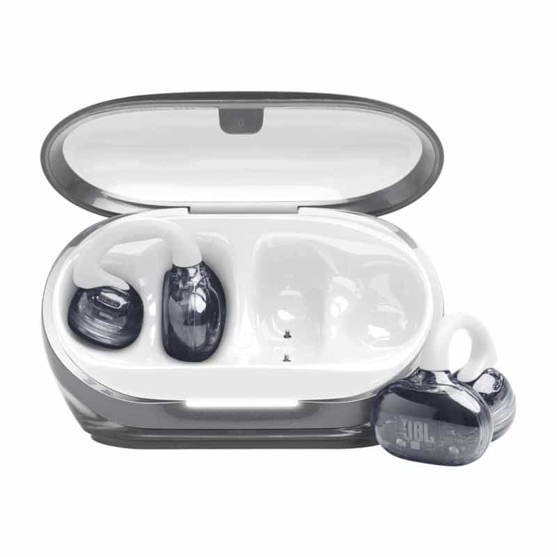 JBL Soundgear Clips TWS Open-Ear-Kopfhörer, IP54, Ghost White