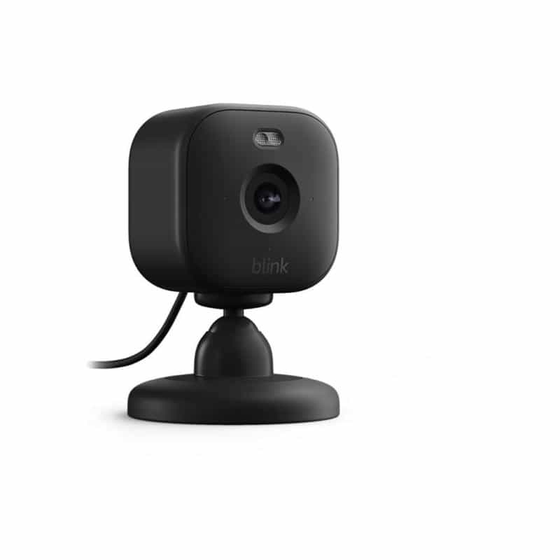 AMAZON Blink Mini 2 - smarte Plug-in-Sicherheitskamera mit HD-Nachtsicht, schwarz