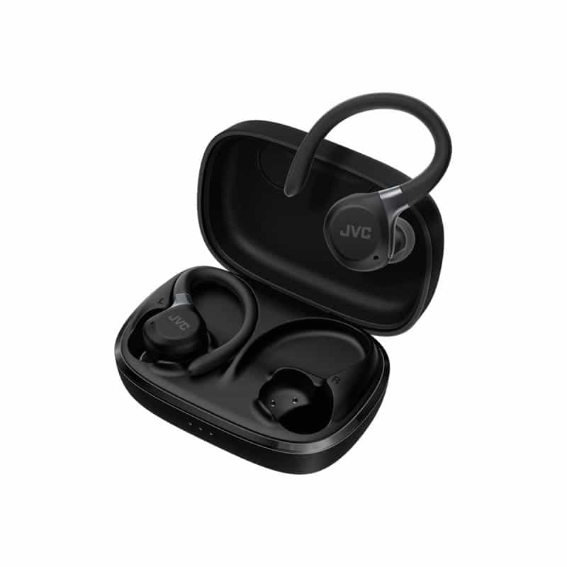 JVC HA-EC75T-B-U - Kabellos - 20 - 20000 Hz - Sport - 6 g - Kopfhörer - Schwarz