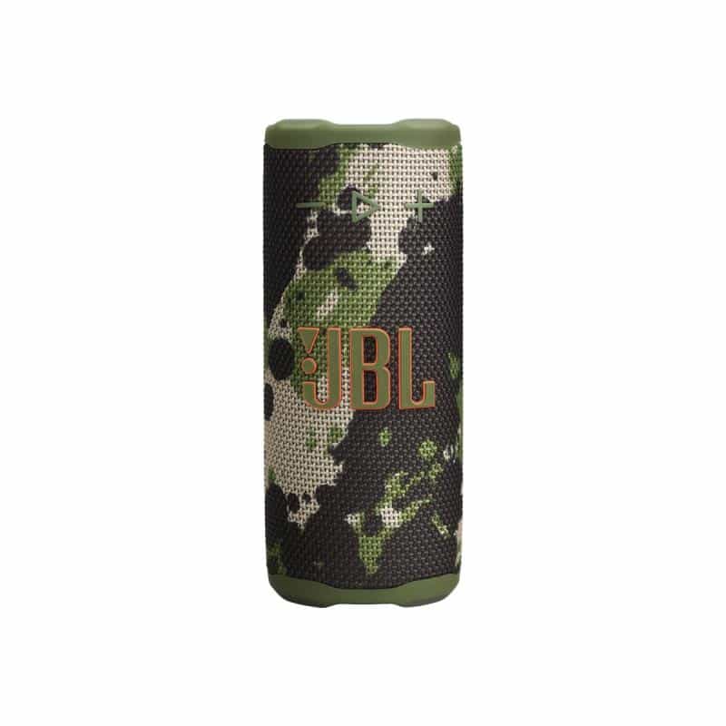 JBL Grip tragbarer Bluetooth-Lautsprecher squad IP68 Auracast Ambient Light flecktarn