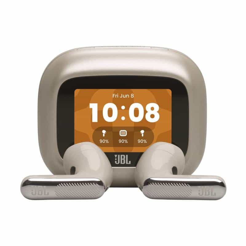 JBL LIVE Flex 4 True-Wireless In-Ear Bluetooth Kopfhörer beige Noise Cancelling