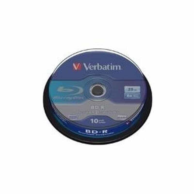 BD-R SL 6X 25GB 10PACK SPINDLE