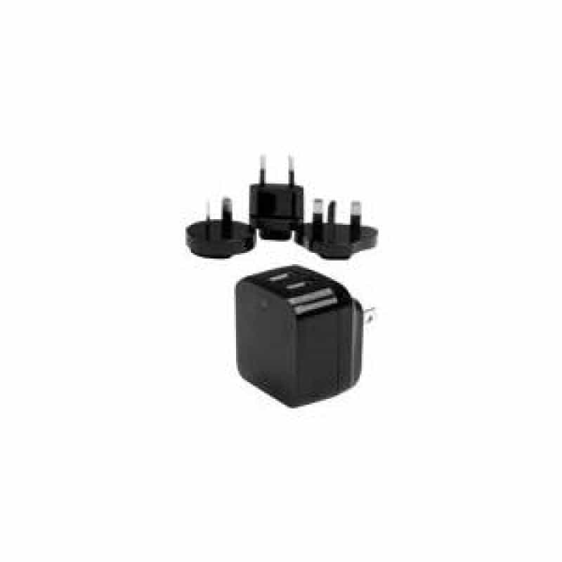 STARTECH.COM 2 Port USB Ladegerät / Netzteil - 2-fach Ladestecker 17 Watt / 3.4 Amp - Dual Reiselade