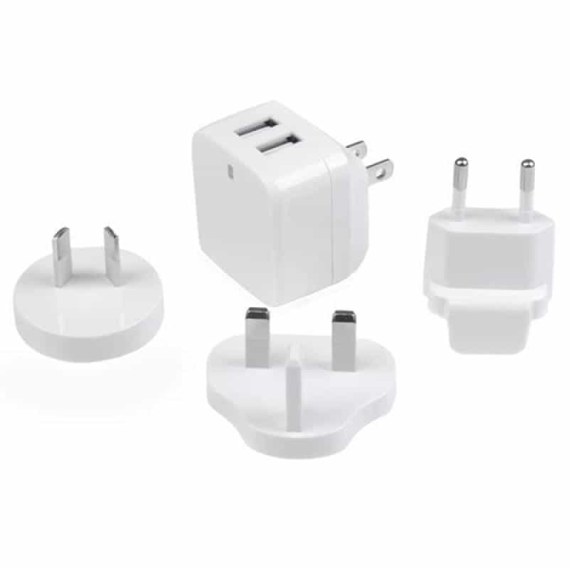 STARTECH.COM 2 Port USB Ladegerät / Netzteil - 2-fach Ladestecker 17 Watt / 3.4 Amp - Dual Reiselade