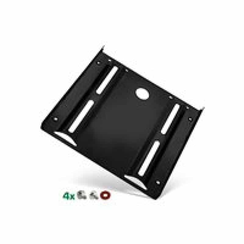 INLINE HDD-/SSD-Einbaurahmen, 2,5" auf 3,5", mit Einbauschrauben, schwarz