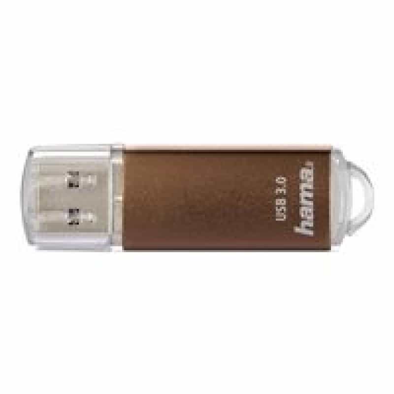 HAMA FlashPen "Laeta", USB 3.0, 16 GB, 40MB/s, Braun
