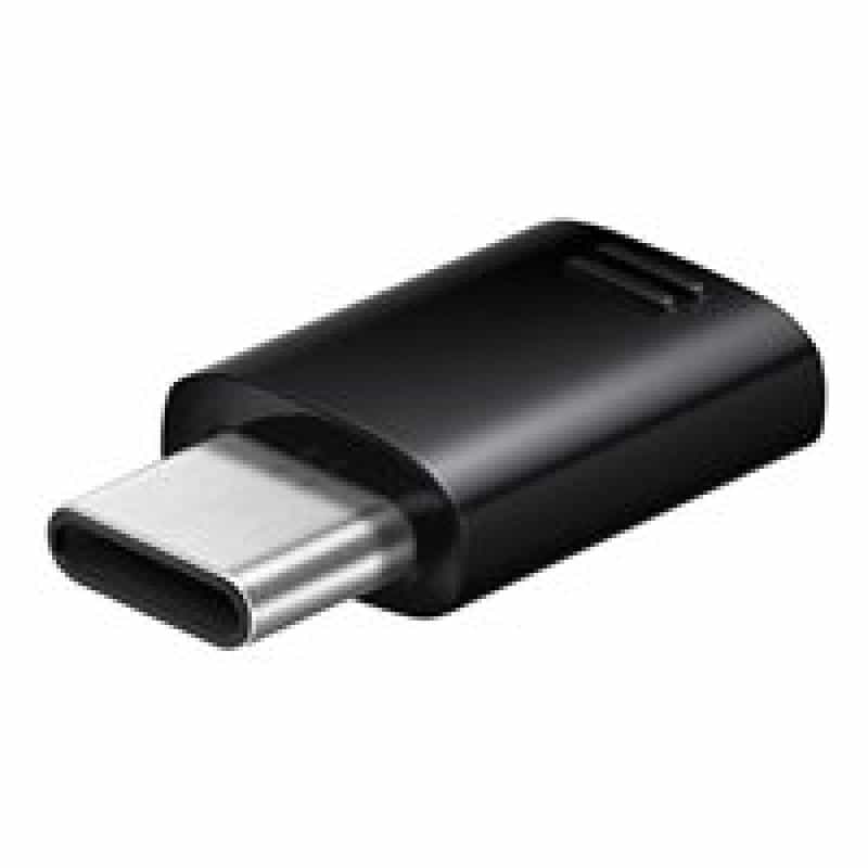 SAMSUNG USB Typ-C auf Micro-USB Adapter black