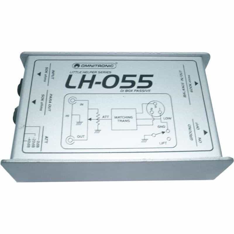 OMNITRONIC Passive DI Box 1-Kanal Omnitronic LH-055