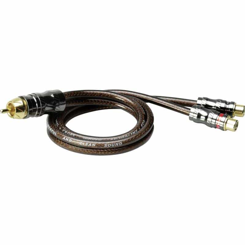 SINUSLIVE Y-Cinchkabel 0.50 m Sinuslive YX-1 [1x Cinch-Stecker - 2x Cinch-Buchse]