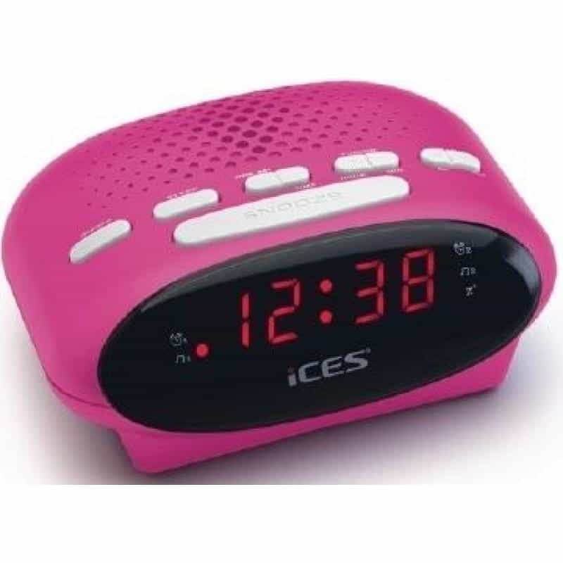 LENCO ICR-210 Uhr Pink Radio (ICR210 PINK)