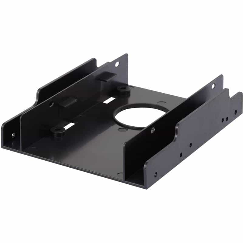 CONRAD Dual 3.5 Zoll Festplatten-Einbaurahmen auf 2.5 Zoll Renkforce HDA-252P