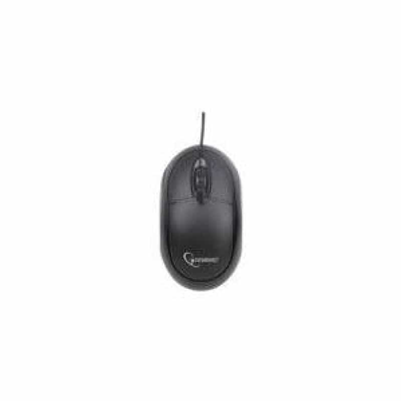 GEMBIRD MUS-U-01 - Maus - rechts- und linkshändig - optisch - 3 Tasten - kabelgebunden - USB