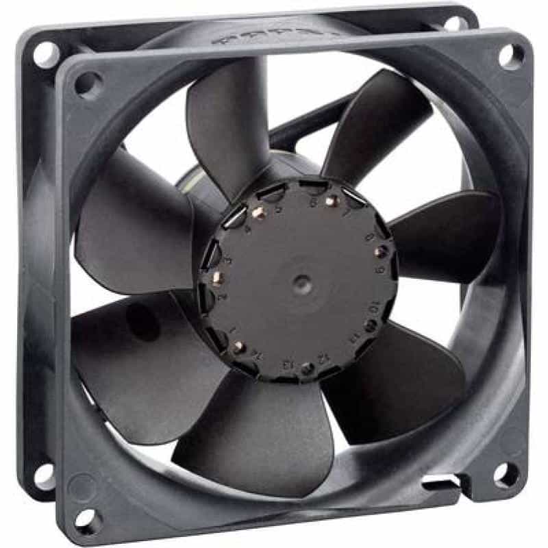 PAPST EBM Papst 8414 NG Axiallüfter 24 V 65 m³/h (L x B x H) 80 x 80 x 25.4 mm