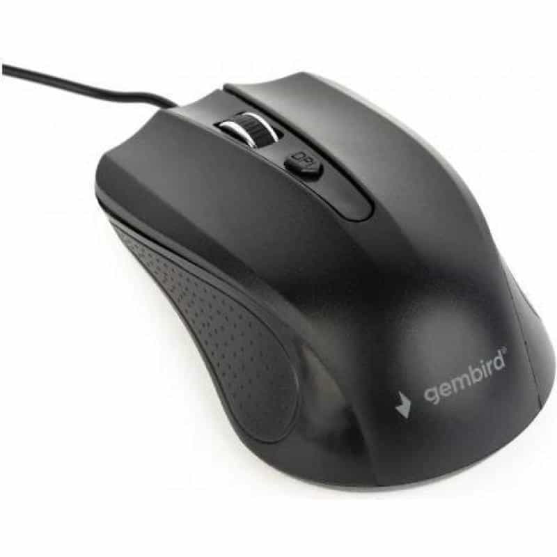 GEMBIRD MUS-4B-01 USB-Maus Optisch Schwarz