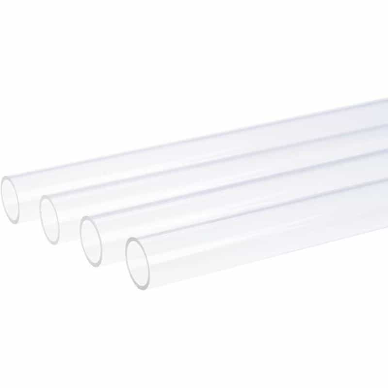 ALPHACOOL HardTube 12/10mm Plexi 60cm | 4er Set,Klar (1013556)