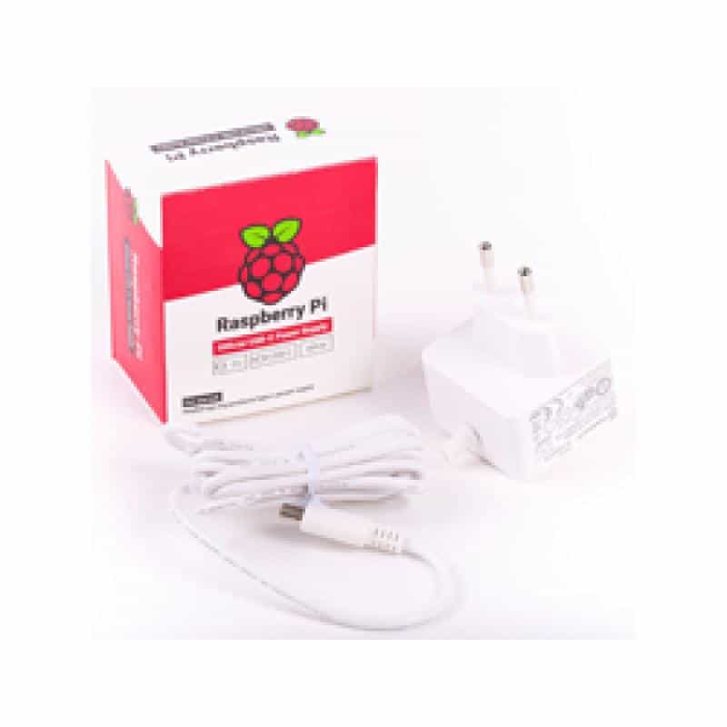 RASPBERRY PI 4B Netzteil, weiß