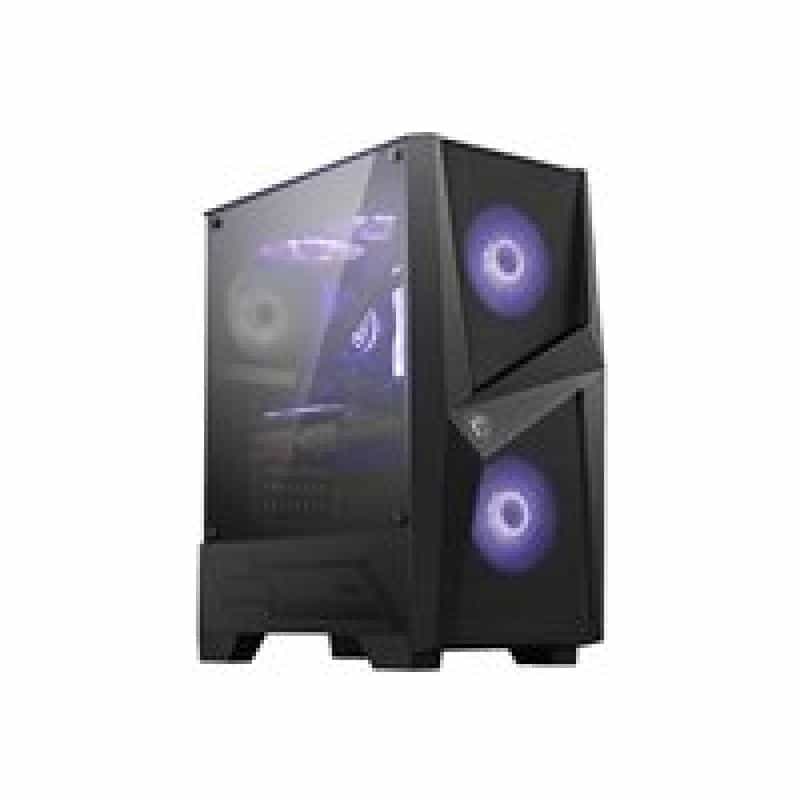 MSI Midi MAG Forge 100M (B/Tempered Glas/RGB Fan)
