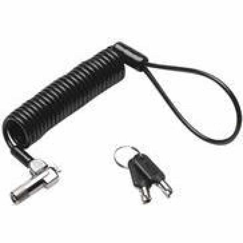 KENSINGTON NanoSaver Portable Keyed Laptop Lock - Sicherheitskabelschloss - Schwarz - 2,3 m (K66640W