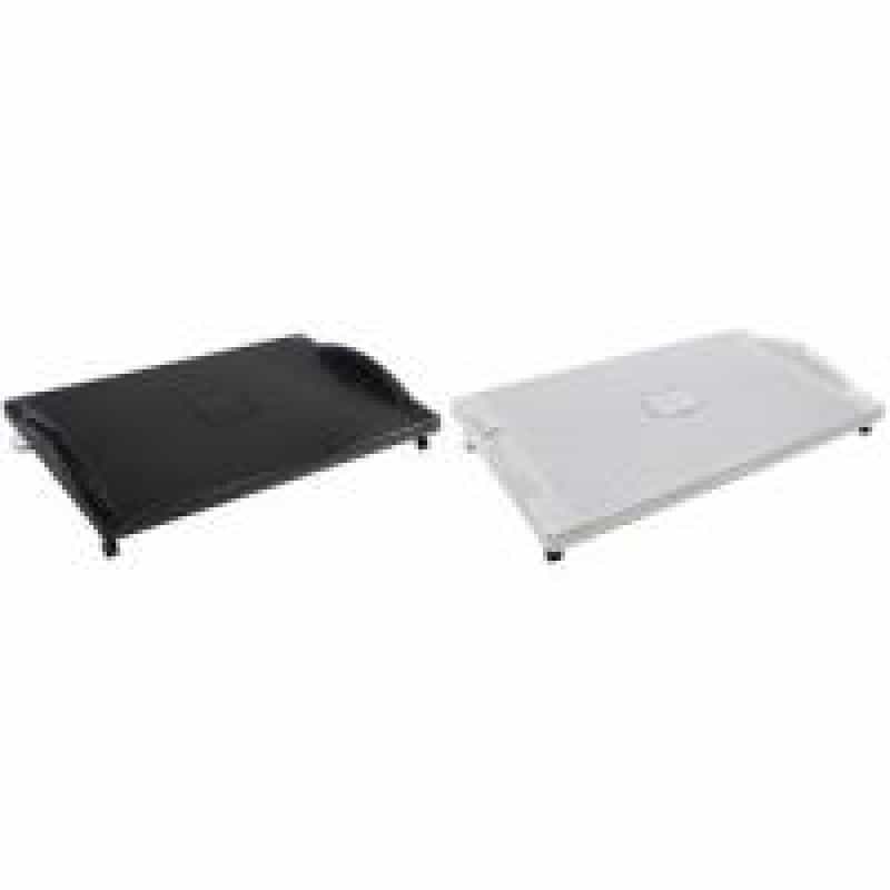 WEDO Fußstütze Swing, stufenlos höhenverstellbar, schwarz (275 301)