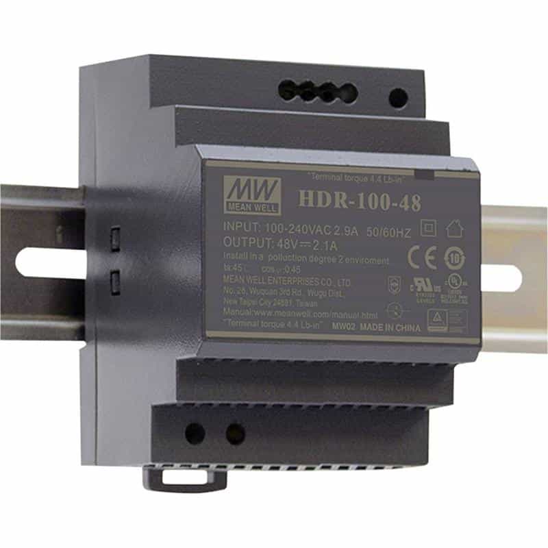 MEAN WELL HDR-100-24N Hutschienen-Netzteil (DIN-Rail) 24 V/DC 4.2 A 100.8 W 1 x (HDR-100-24N)