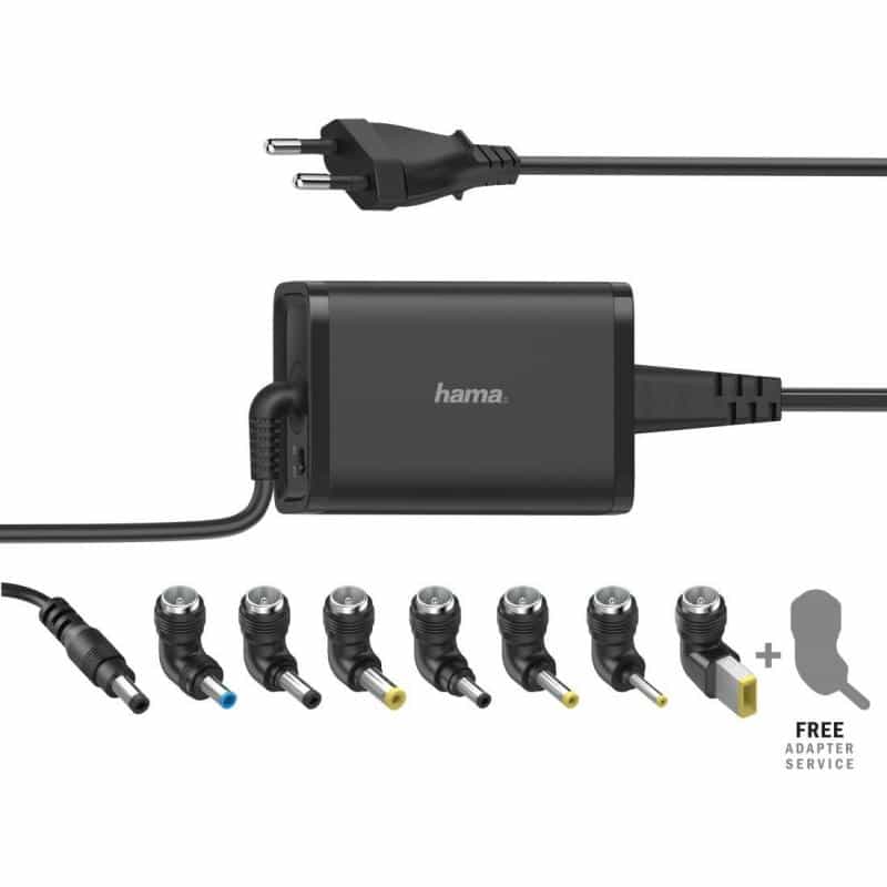 HAMA Universal Power Supply Unit - Netzteil - Wechselstrom 100-240 V - 65 Watt - Schwarz