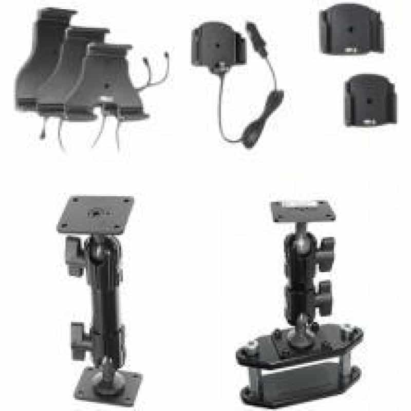 BRODIT KFZ-Ladestation, TS, TC2X KFZ-Ladestation, Kugelgelenk (Tilt Swivel), inkl.: KFZ-Netzteil