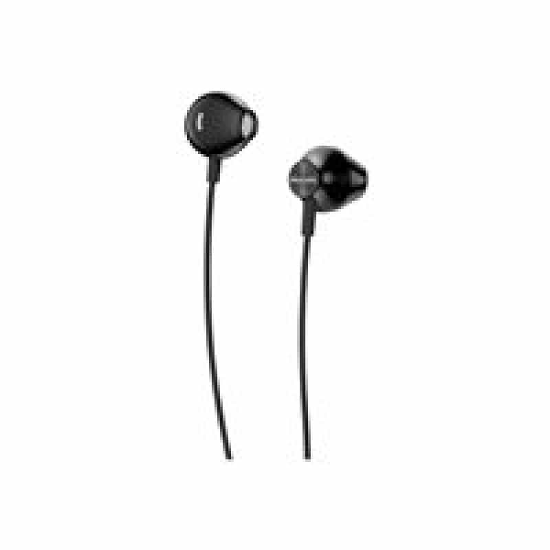 PHILIPS TAE4105BK/00 In Ear Kopfhörer mit Mikrofon Headset - Schwarz