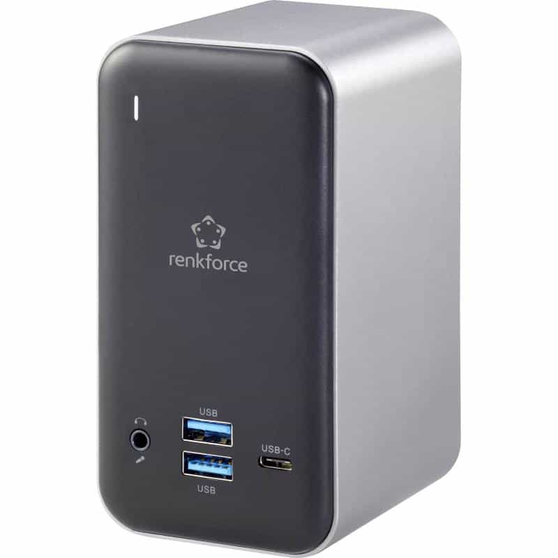 CONRAD Renkforce RF-4499452 USB-C? Notebook Dockingstation Passend für Marke: Universal inkl. Ladefu